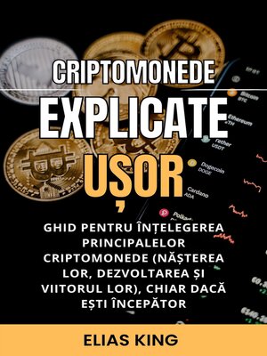 cover image of Criptomonede explicate ușor